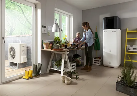 Pompe à chaleur air-eau Altherma 14 kw.