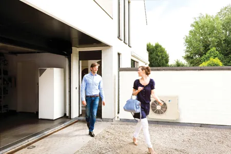 Pompe à chaleur air-eau Altherma 16 kw + ECS 230 l.